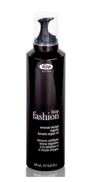 Фото Lisap Milano Мусс для укладки волос средней фиксации Fashion Mousse Design Regular, 250 мл