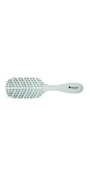 Фото Hairway Щетка для волос Eco Corn массажная мятная 10 рядов 17 см