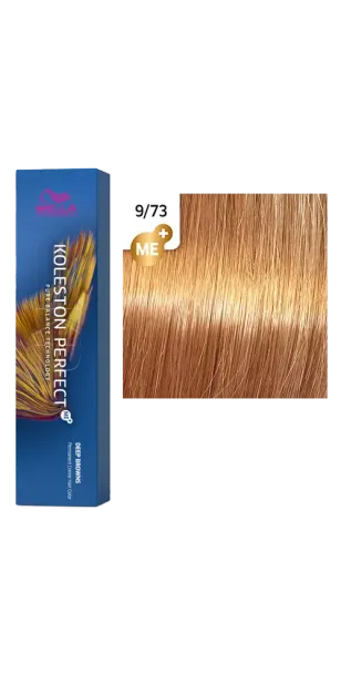 Фото WELLA Koleston Perfect ME+ Крем-краска стойкая оттенок 9/73