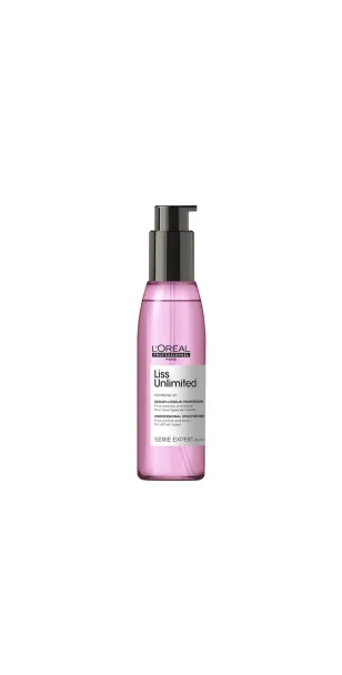 Фото L'OREAL   PROFESSIONNЕL EXPERT LISS  UNLIMITED SERUM Масло-сияние термозащитное для непослушных волос, 125мл