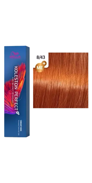 Фото WELLA Koleston Perfect ME+ Крем-краска стойкая оттенок 8/43