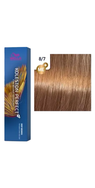 Фото WELLA Koleston Perfect ME+ Крем-краска стойкая оттенок 8/7