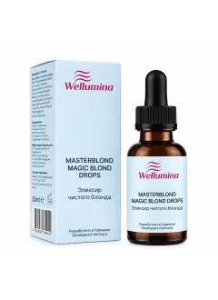 Wellumina MASTERBLOND MAGIC BLOND DROPS Эликсир чистого блонда, 30 мл