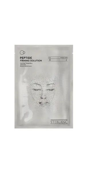 Фото STEBLANC Тканевая крем-маска для лица укрепляющая с пептидами Peptide Firming Solution