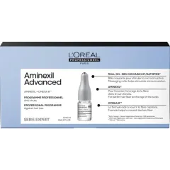 L'OREAL  PROFESSIONNЕL EXPERT AMINEXIL ADVANCED Ампулы против выпадения волос Аминексил, 10 шт.