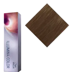 Wella Illumina Color Крем-краска оттенок 6.37 (светлый блонд золотисто коричневый)