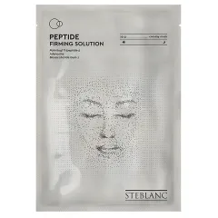 STEBLANC Тканевая крем-маска для лица укрепляющая с пептидами Peptide Firming Solution