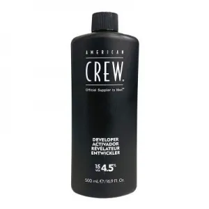 American CREW Биоактиватор 4,5 % для камуфляжа для седых волос, 500 мл