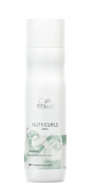 Фото WELLA Nutricurls Мицеллярный шампунь для кудрявых волос, 250мл