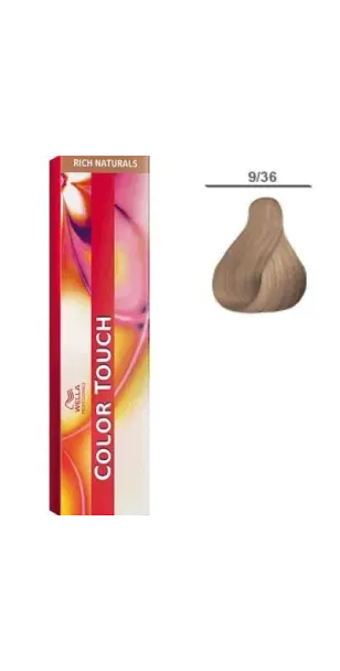 Фото WELLA Color Touch Rich Naturals Оттеночная краска без аммиака оттенок 9/36
