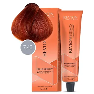 Revlon Professional Revlonissimo Colorsmetique Краска для волос оттенок 7-45 (блондин медно-махагоновый)