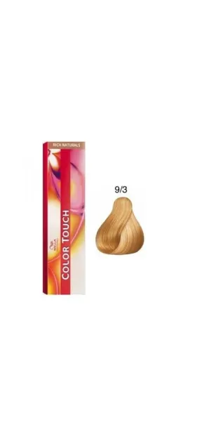 Фото WELLA Color Touch Rich Naturals Оттеночная краска без аммиака оттенок 9/3