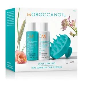 MOROCCANOIL Набор Scalp Discovery (баланс.шамп. 70мл + баланс.конд. 70мл + щетка)