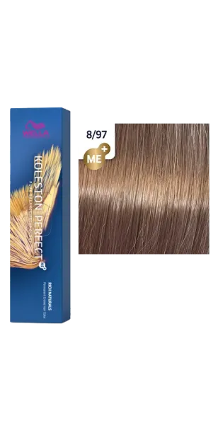 Фото WELLA Koleston Perfect ME+ Крем-краска стойкая оттенок 8/97