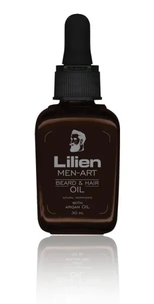 Фото Lilien Масло для бороды и волос BLACK, 30 мл