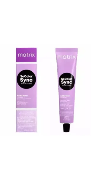 Фото MATRIX Color Sync Тонирующая краска с бондером прозрачный нюд оттенок 8AG 