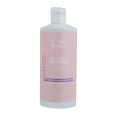 WELLA INVIGO Blonde Recharge Шампунь-нейтрализатор желтизны для холодных светлых оттенков волос, 500 мл