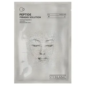 STEBLANC Тканевая крем-маска для лица укрепляющая с пептидами Peptide Firming Solution