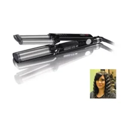 BABYLISS PRO Щипцы для завивки волос с терморегулятором, титан + турмалин