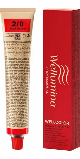 Фото Wellumina WELLCOLOR Крем-краска для волос оттенок 8/34, 60 мл