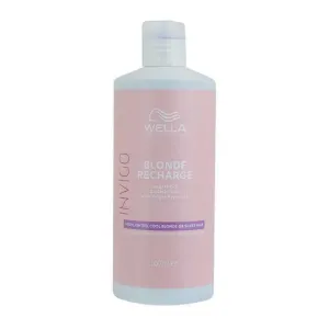 WELLA INVIGO Blonde Recharge Шампунь-нейтрализатор желтизны для холодных светлых оттенков волос, 500 мл