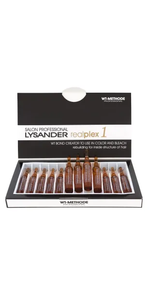 Фото WT-Methode LYSANDER REALPLEX 1 Специальный восстановитель структуры волос, 12х10мл