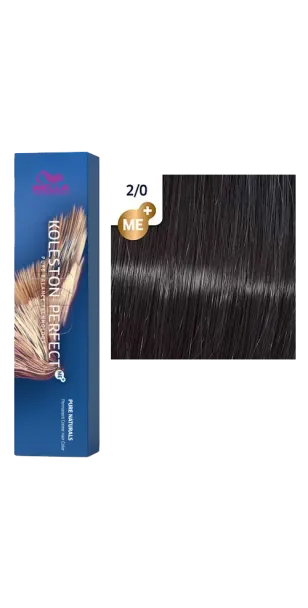 Фото WELLA Koleston Perfect ME+ Крем-краска стойкая оттенок 2/0