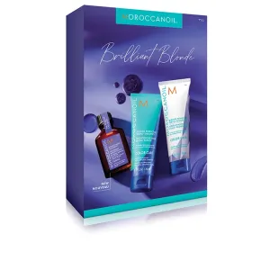 MOROCCANOIL Набор Purple Trio 2024 для чистого блонда (Шамп/тон 70мл+конд/тон 70мл+масло/тон 25мл)