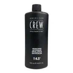 American CREW Биоактиватор 4,5 % для камуфляжа для седых волос, 500 мл