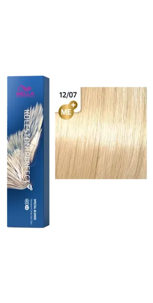 Фото WELLA Koleston Perfect ME+ Крем-краска стойкая оттенок 12/07