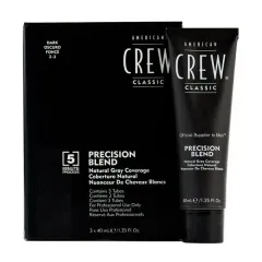 Краска для волос American CREW Камуфляж для седых волос, оттенок Темный натуральный уровень 2-3