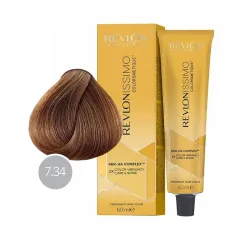 Revlon Professional Revlonissimo Colorsmetique Краска для волос оттенок 7-34 (блондин золотисто-медный)