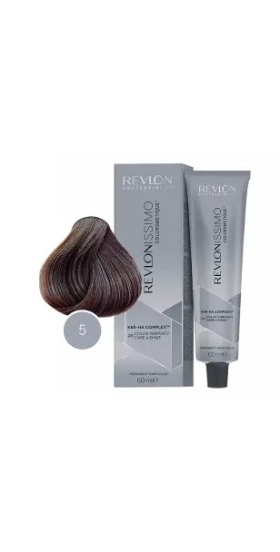 Фото Revlon Professional Revlonissimo Colorsmetique Краска для волос оттенок 5 (светло-коричневый)