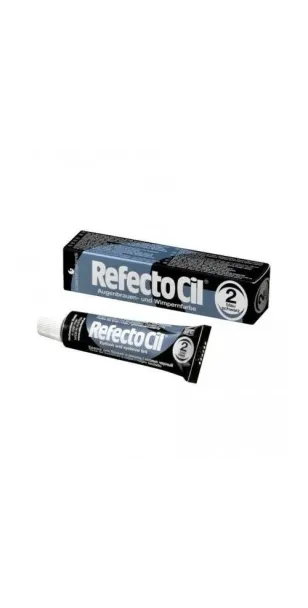Фото RefectoCil Краска для бровей и ресниц №2 (иссиня-черный)