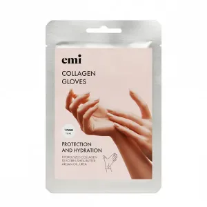 EMI Коллагеновые перчатки, 1 пара