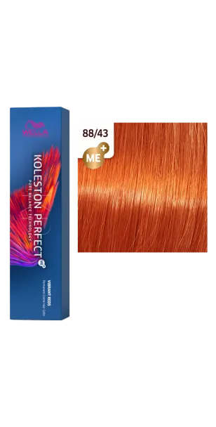 Фото WELLA Koleston Perfect ME+ Крем-краска стойкая оттенок 88/43