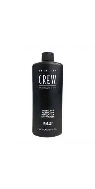 Фото American CREW Биоактиватор 4,5 % для камуфляжа для седых волос, 500 мл