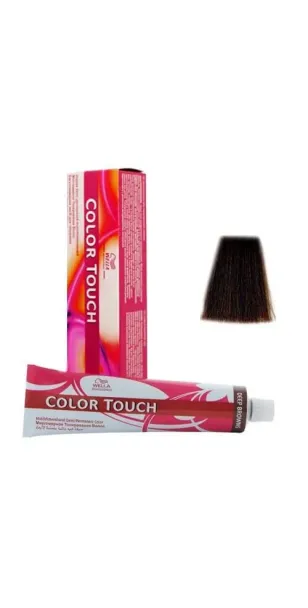 Фото WELLA Color Touch Plus Оттеночная краска без аммиака оттенок 55/03 (светло-коричневый натуральный золотистый)