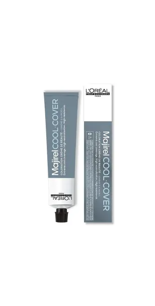 Фото L'OREAL Majirel Cool Cover Крем-краска cтойкая оттенок 9 (очень светлый блондин), 60 мл