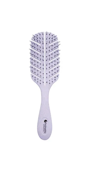 Фото Hairway Щетка для волос Eco Corn массажная розовая 10 рядов 17 см