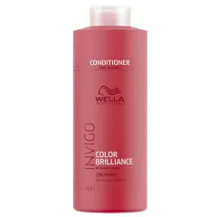 WELLA INVIGO Color Brilliance Бальзам-уход для окрашенных нормальных и тонких волос, 1000 мл