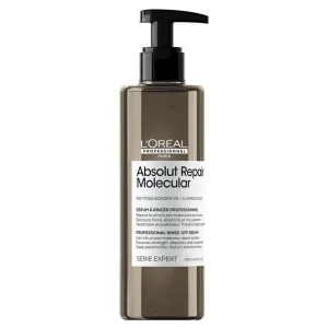 L'OREAL Absolut Repair Molecular Профессиональная смываемая сыворотка для молекулярного восстановления волос, 250 мл