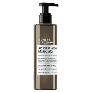 L'OREAL Absolut Repair Molecular Профессиональная смываемая сыворотка для молекулярного восстановления волос, 250 мл