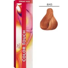 WELLA Color Touch Vibrant Reds Оттеночная краска без аммиака оттенок 8/43