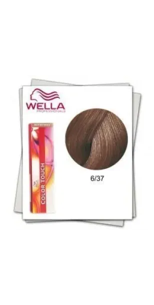 Фото WELLA Color Touch Rich Naturals Оттеночная краска без аммиака оттенок 6/37