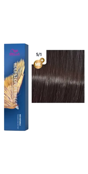 Фото WELLA Koleston Perfect ME+ Крем-краска стойкая оттенок 5/1