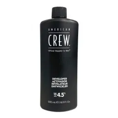 American CREW Биоактиватор 4,5 % для камуфляжа для седых волос, 500 мл