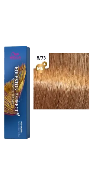 Фото WELLA Koleston Perfect ME+ Крем-краска стойкая оттенок 8/73