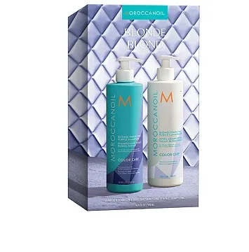 MOROCCANOIL Набор DUO 2024 Blonde с фиолетовым пигментом (Шампунь 500 мл + Кондиционер 500 мл)