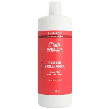 WELLA INVIGO Color Brilliance Шампунь для защиты цвета окрашенных жестких волос, 1000 мл